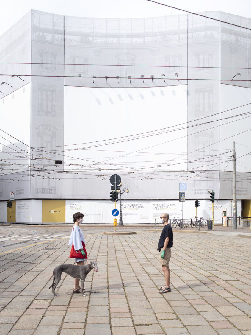 Marco Dapino, Piazza Cordusio, Milano, 2020. Courtesy of Giorgio Barrera.